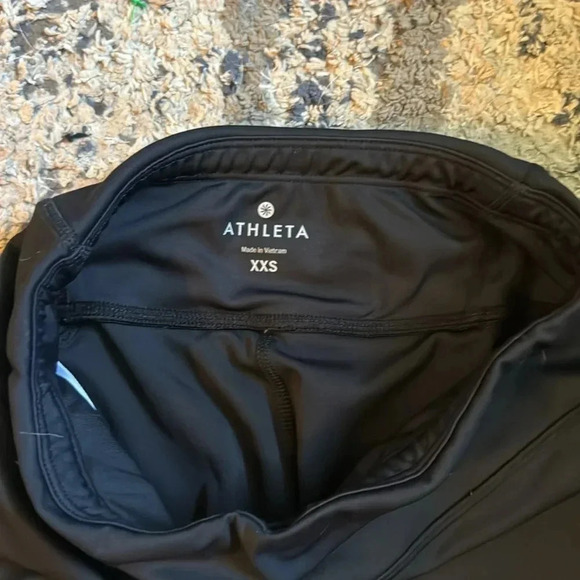 Athleta Asym Mesh Sonar Leggings 🐝 - Picture 4 of 5